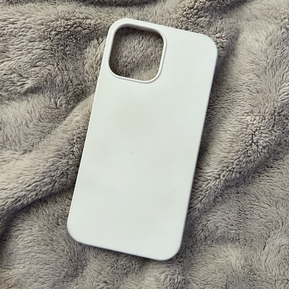Plain White Phone Case